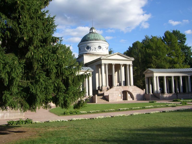Усадьбы Подмосковья осень